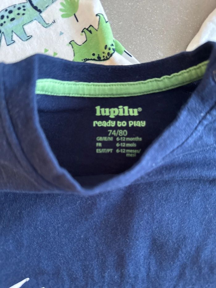 Lot T-shirt 6/12mois - photo numéro 2