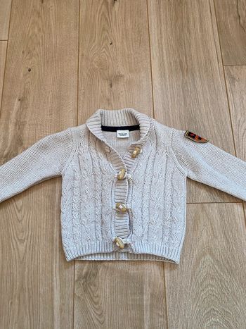 Cardigan/ gilet garçon 24 mois