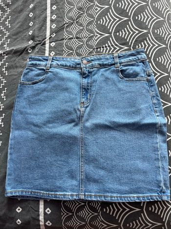 Jupe en jean bleue