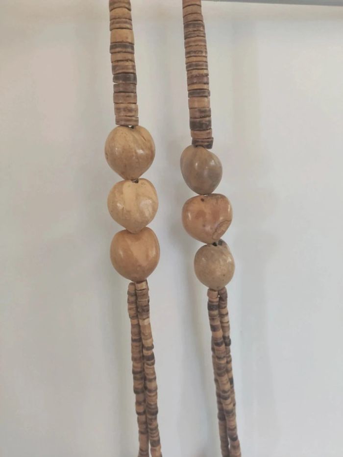 Collier perle en bois - photo numéro 4