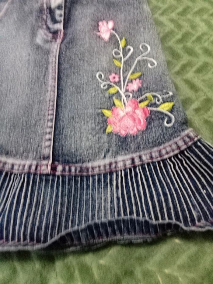 Jupe en jean 4 ans - photo numéro 2