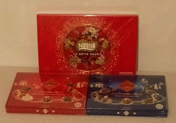 Lot 3 coffret de chocolat