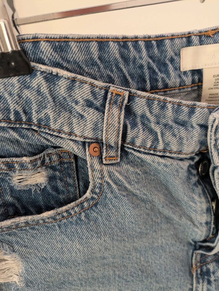 🔹short en denim h&m - 40 - photo numéro 3