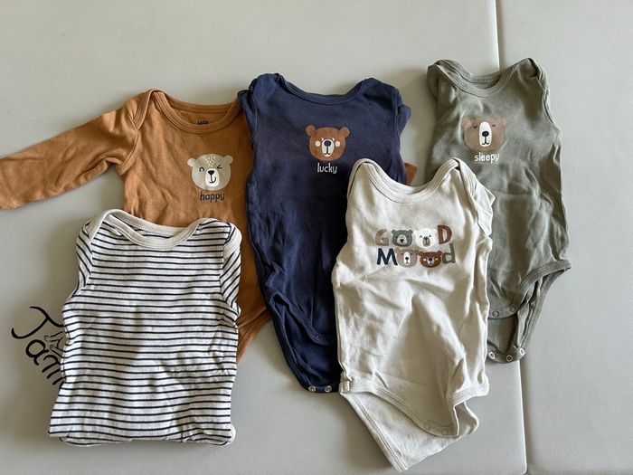 5 bodies manches longues