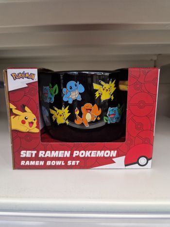 Set pokémon ramen