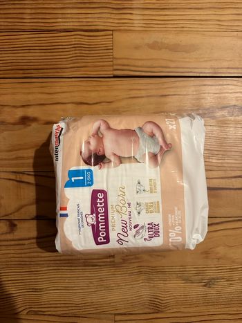 Couche Pomette taille 1 