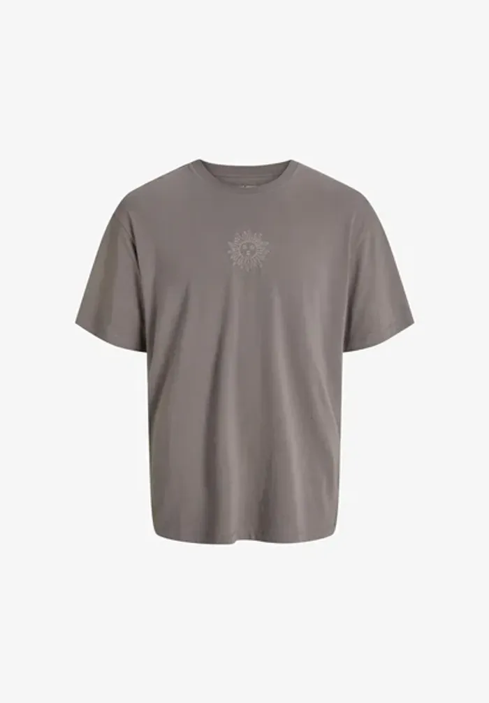 T-shirt Jack & Jones soleil gris homme - photo numéro 4