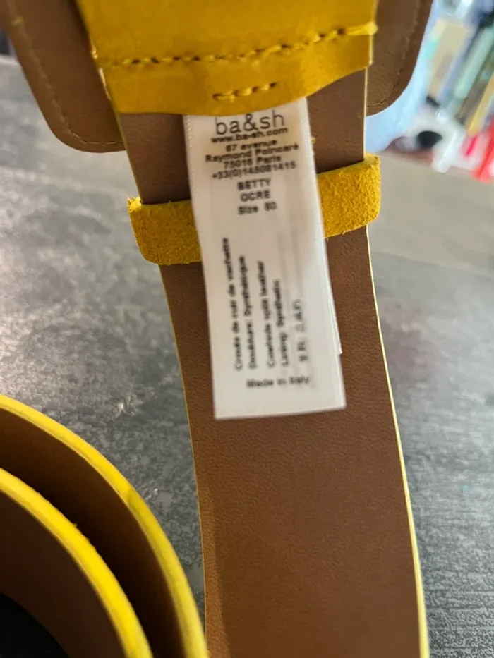 Ceinture jaune - photo numéro 5