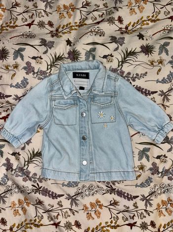 Veste en jeans kiabi 3 mois