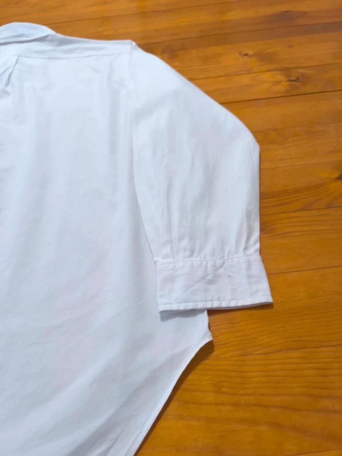 Chemise Ralph Lauren - Classic Fit - Logo brodé premium - Blanche - Taille L - photo numéro 6