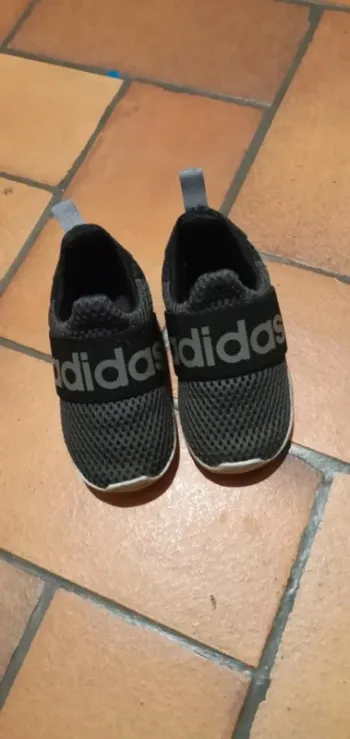 Basket Adidas Lite Racer Adapt 4.0 gris/noir Pointure 20