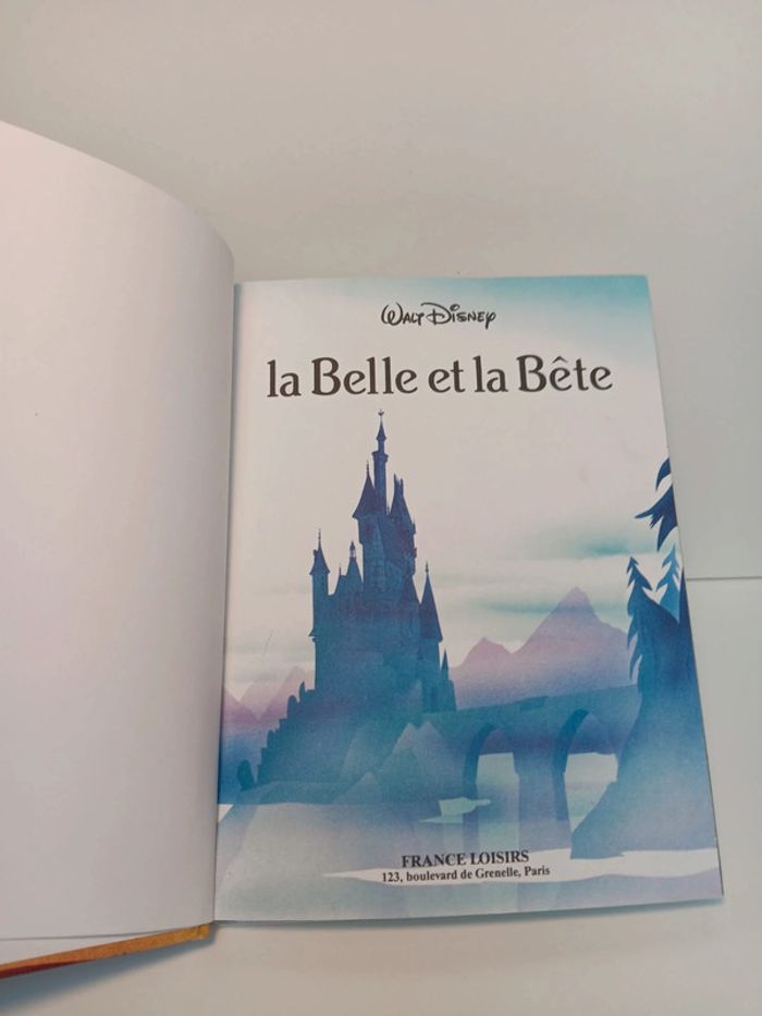 Livre Walt Disney vintage La belle et la bête 96 pages - photo numéro 4