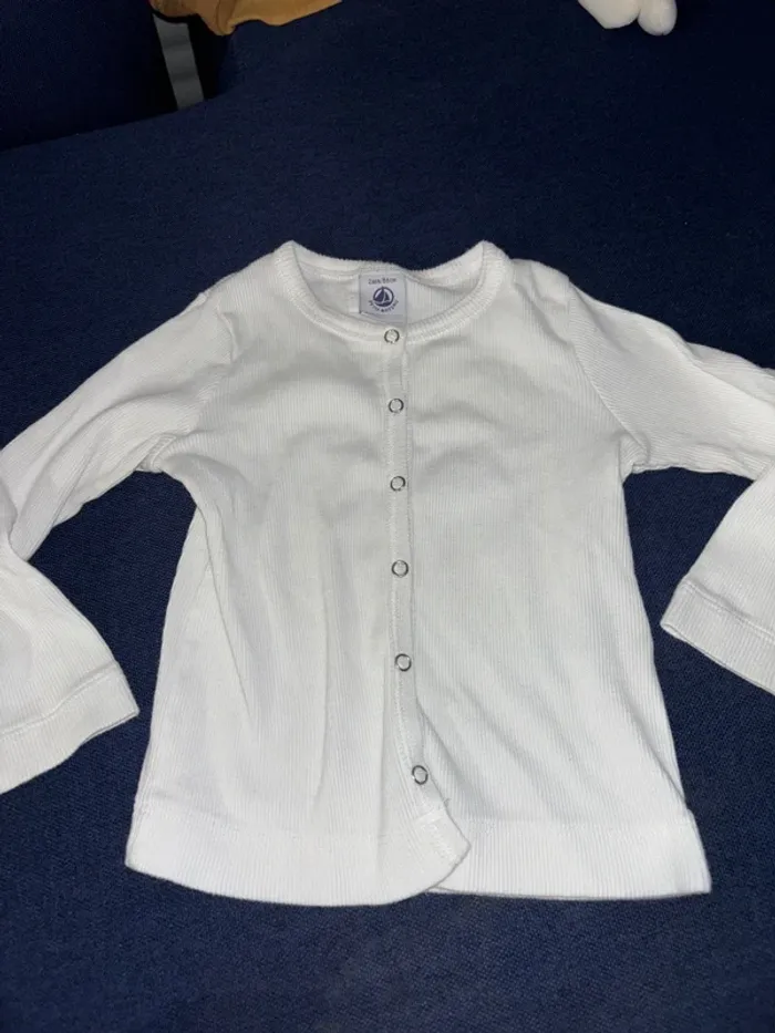 T-shirt gilet Petit Bateau