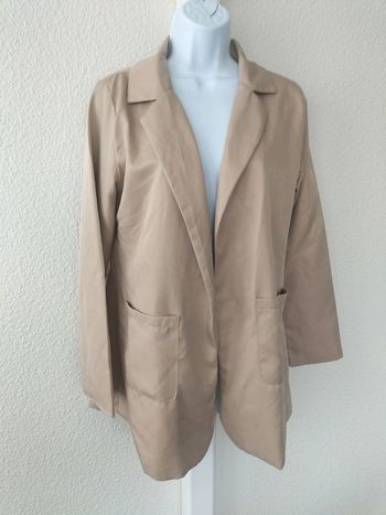 Veste tailleur beige