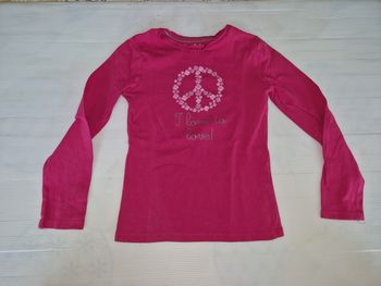 Tee shirt manches longues fille 8 ans (126 cm)