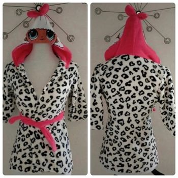 Robe de chambre/ peignoir à capuche Poupée LOL Surprise taille 3 ans