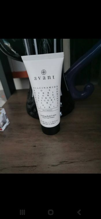 Crème corps avant