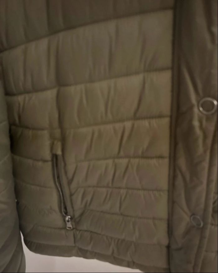 doudoune manteau femme Camaïeu Kaki T44 - photo numéro 2