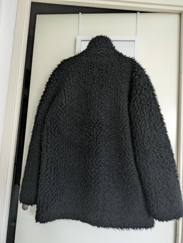 Manteau pilou noir Monoprix 40 - photo numéro 3