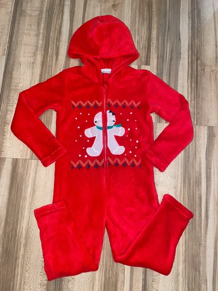 Combinaison sur pyjama polaire