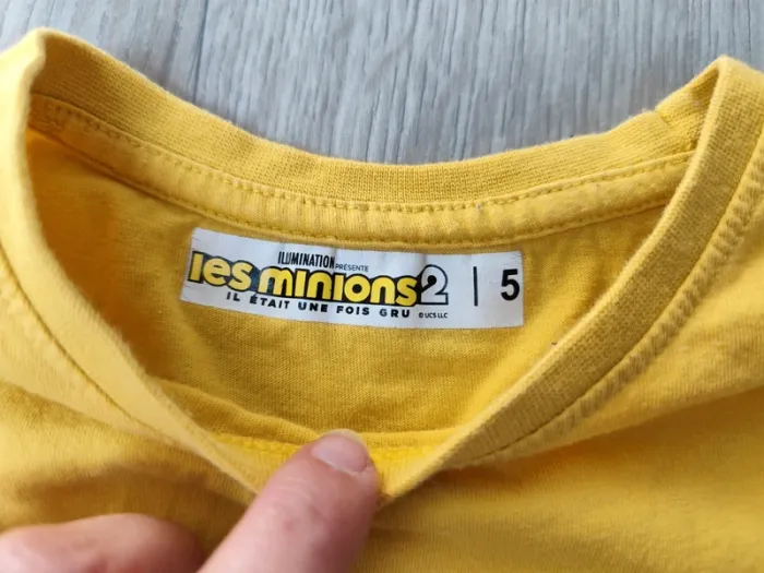 Pyjama été les Minions 5 ans - photo numéro 4