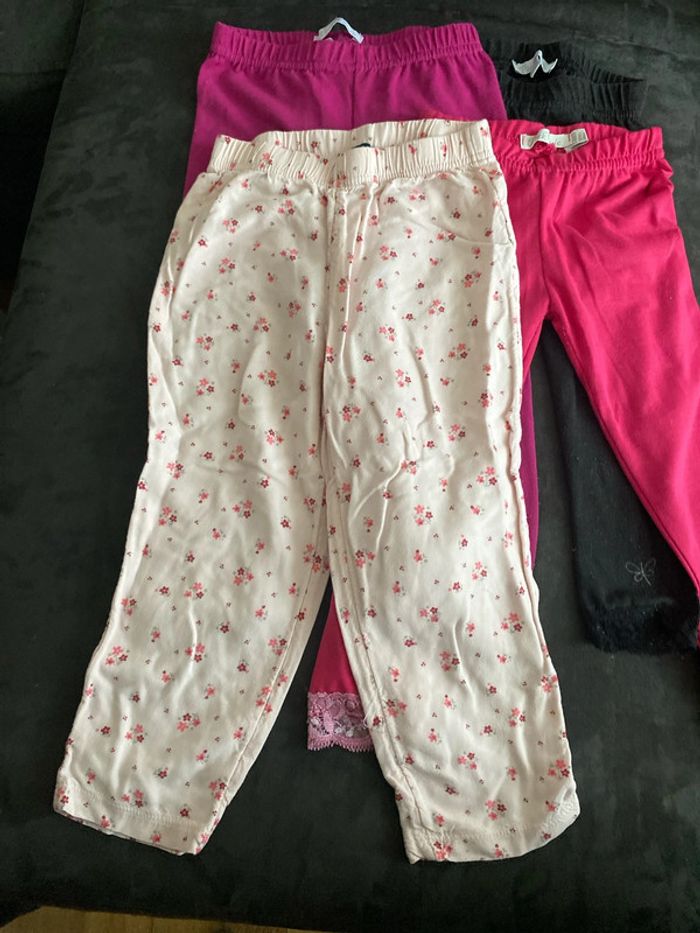 Lot leggings fille 3 ans - photo numéro 2