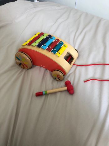 Xylophone à tirer/ xylo roller janod