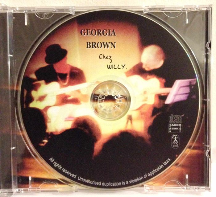 CD musique Georgia Brown chez Willy - photo numéro 6