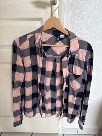 Chemise à carreaux xs hm