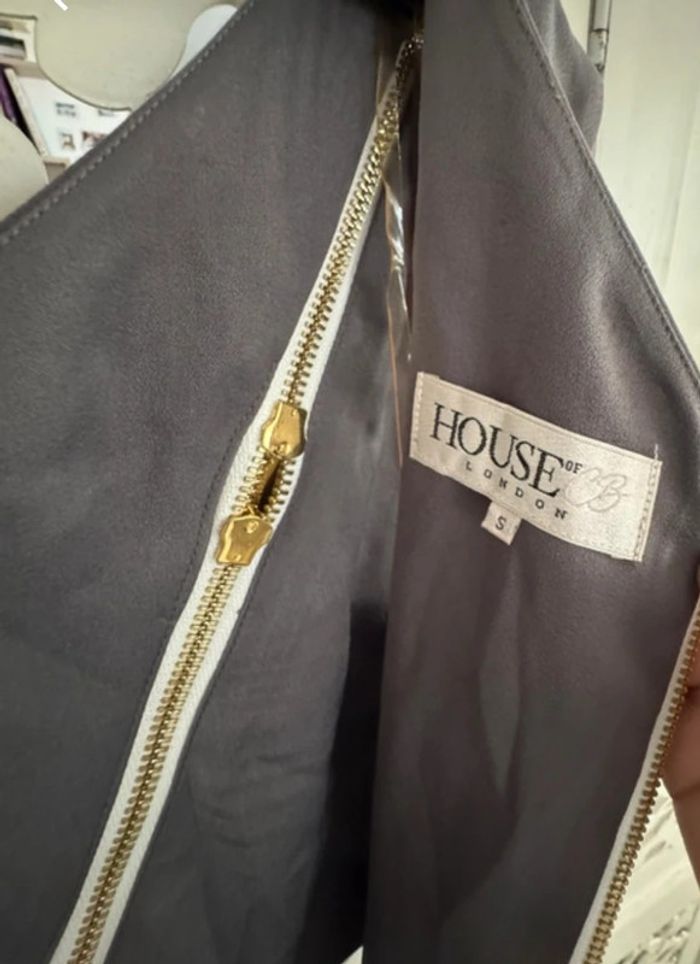 Combinaison grise Jumpsuit House Of London size S - photo numéro 8