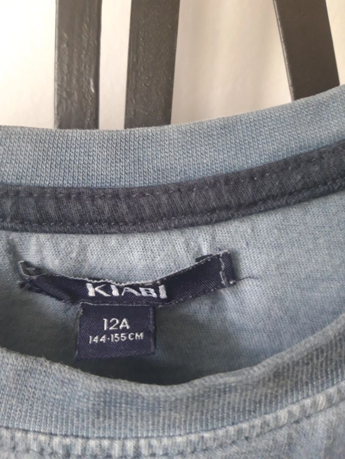 Tee-shirt bleu - photo numéro 2