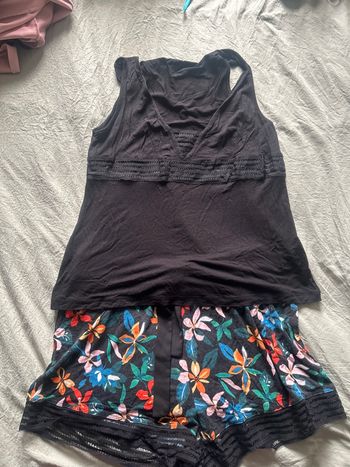 Pyjama femme rouge-gorge 