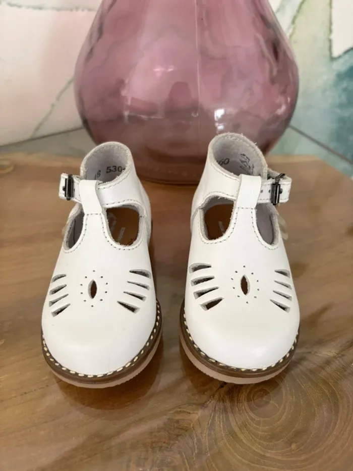 Chaussures blanches 18 Little mary - photo numéro 2