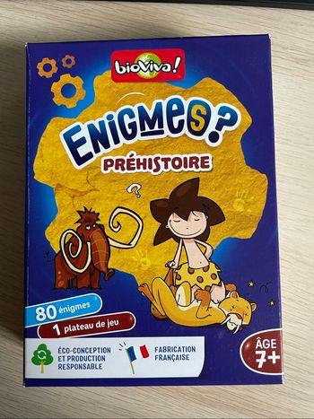 Énigmes préhistoires