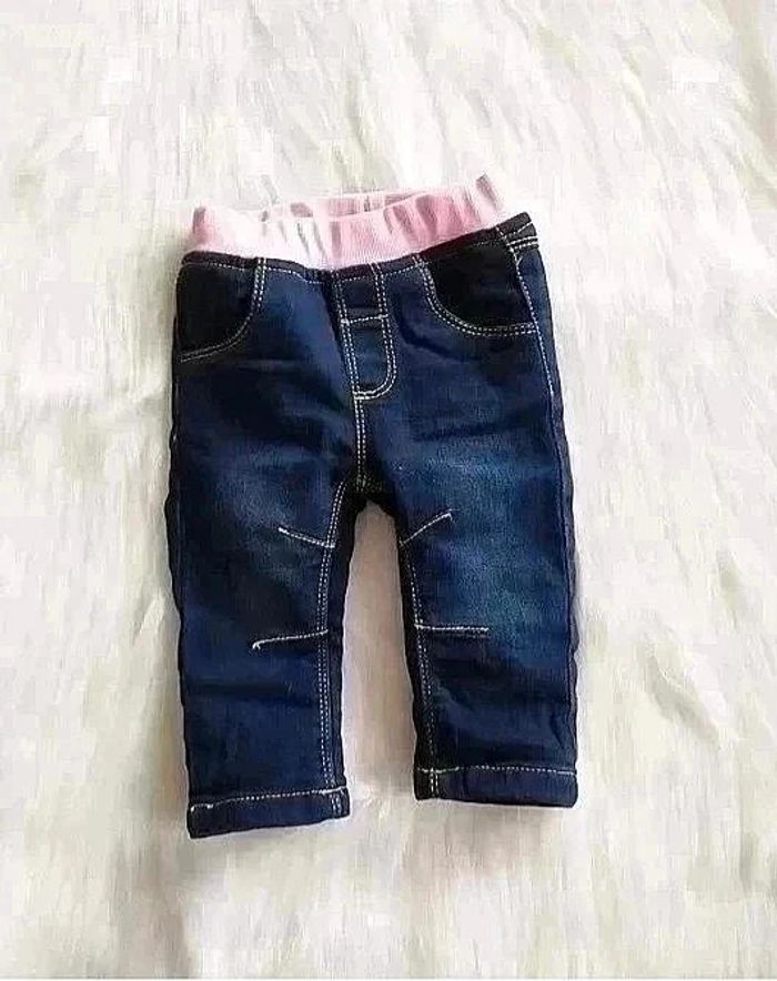 Jean chaud automne hiver bébé fille 6 mois