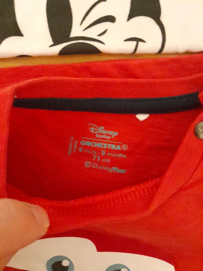 5 tee shirt manches longues Orchestra 9 mois comme neuf - photo numéro 3