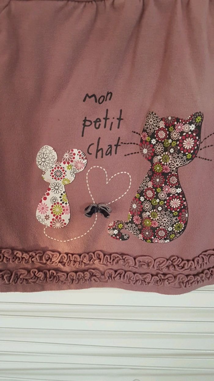 T shirt souris et chat 1 an - photo numéro 2