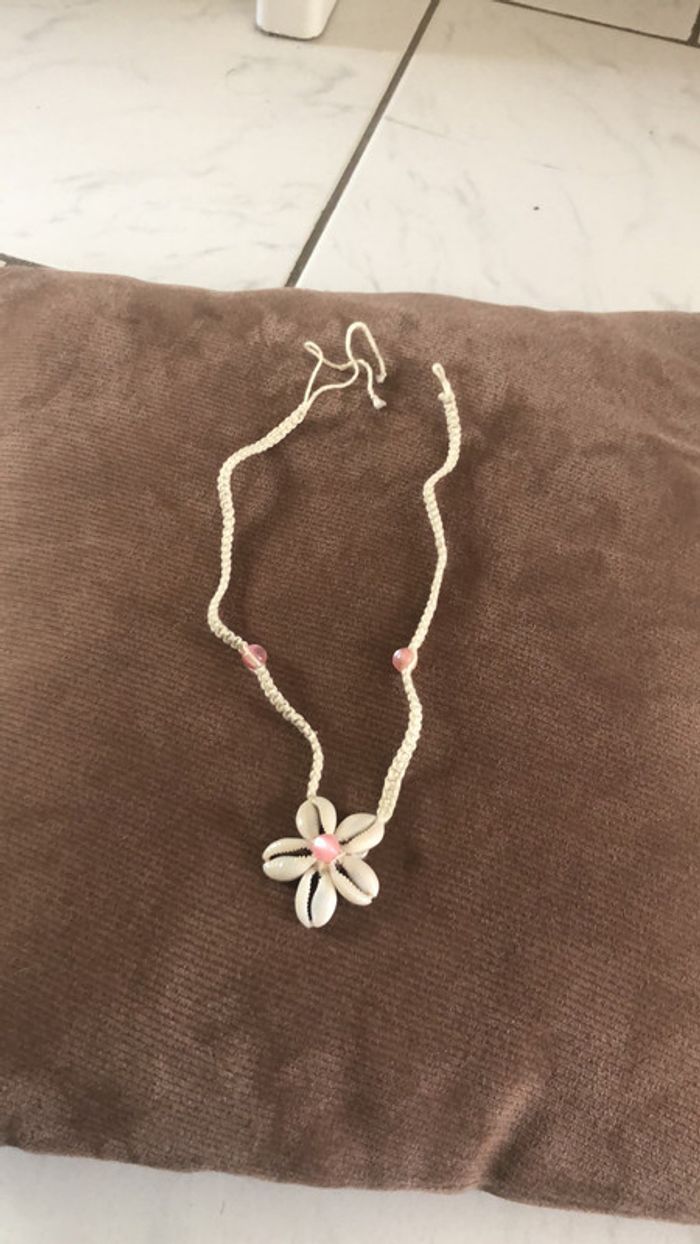 Collier coquillages