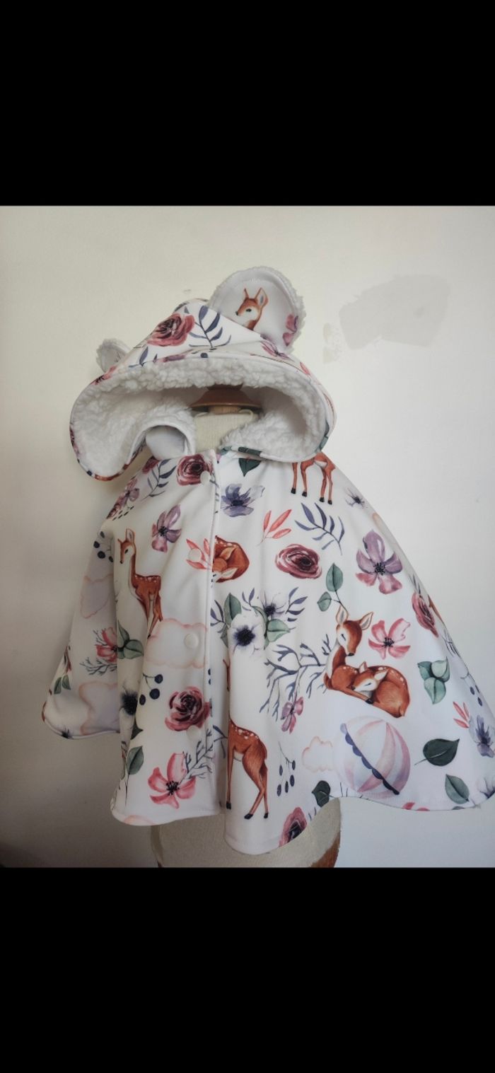 Poncho 0/18 mois