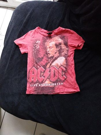 Tee shirt  AC/DC 2/4 ans
