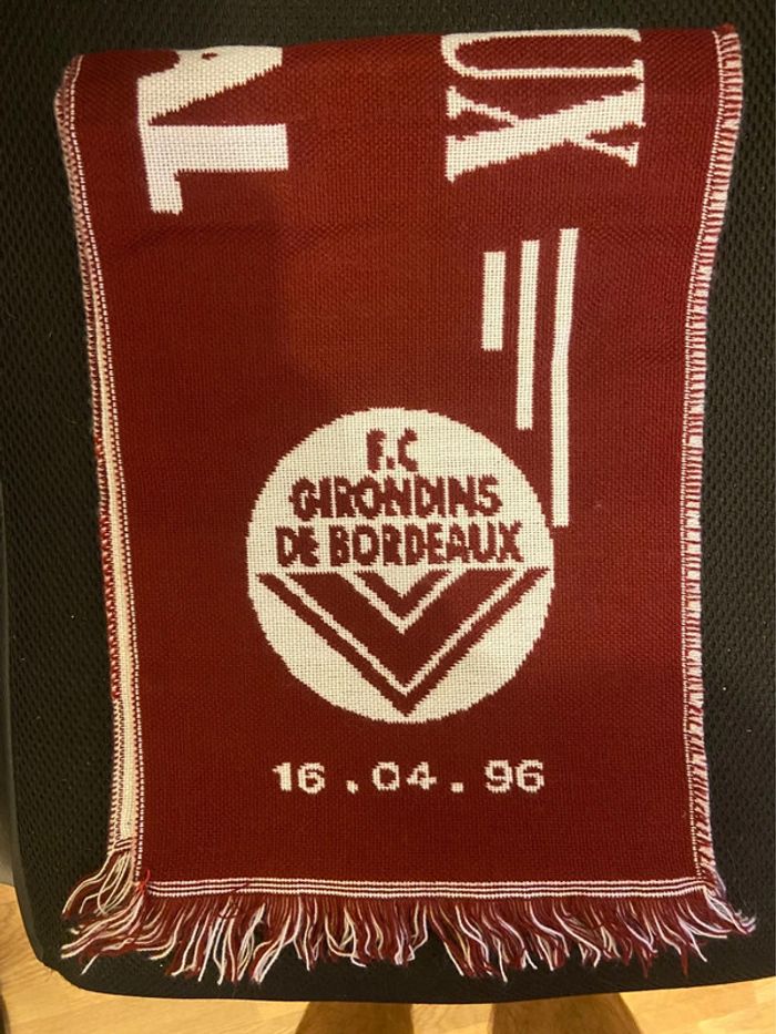 Écharpe FC Girondins de Bordeaux vs SK Slavia Praha 96 - photo numéro 2