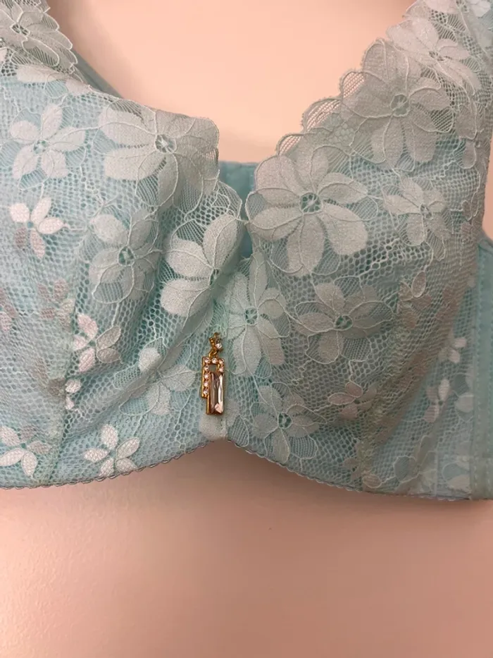 Soutien gorge bleu - photo numéro 2