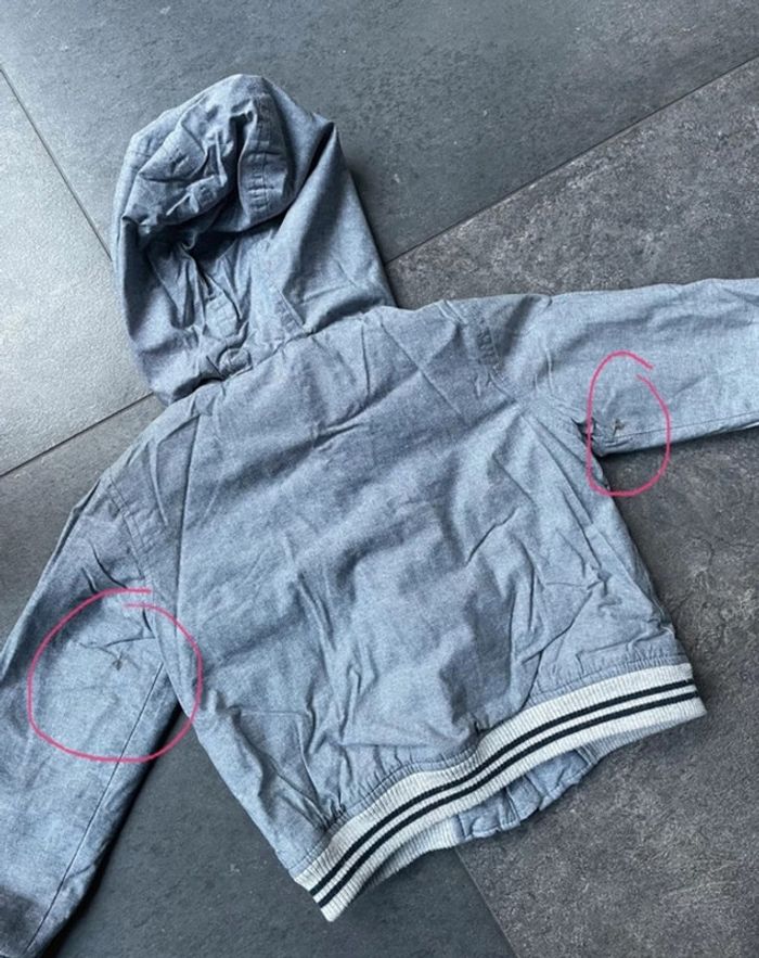 Veste à capuche Vertbaudet garçon 4 ans - photo numéro 4