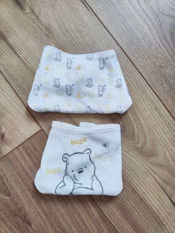 Lot de 2 bavoirs mixtes Winnie l'Ourson