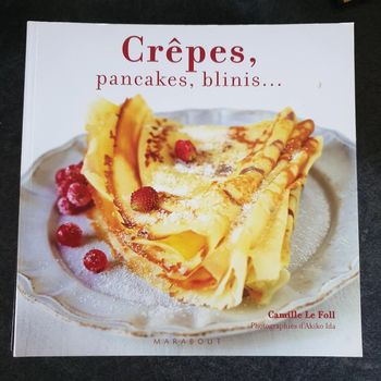 Livre crêpes pancakes blinis