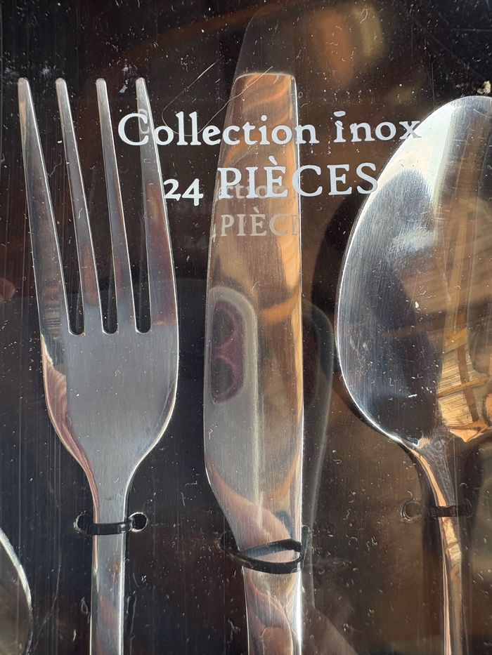 Coffret inox 24 pièces neuf - photo numéro 2