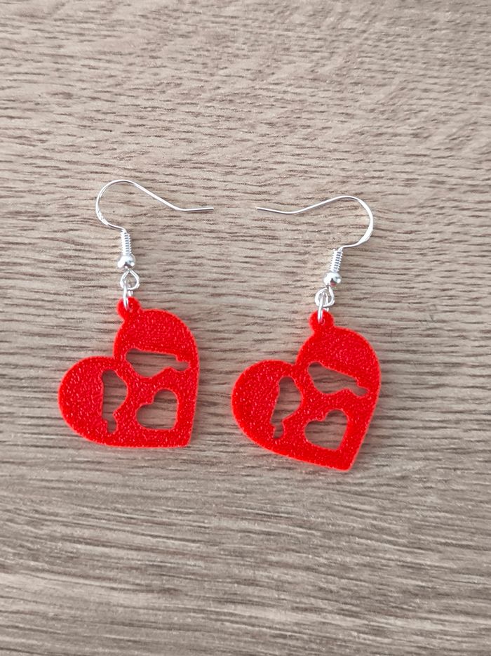 Boucles d'oreilles impression 3D - photo numéro 2