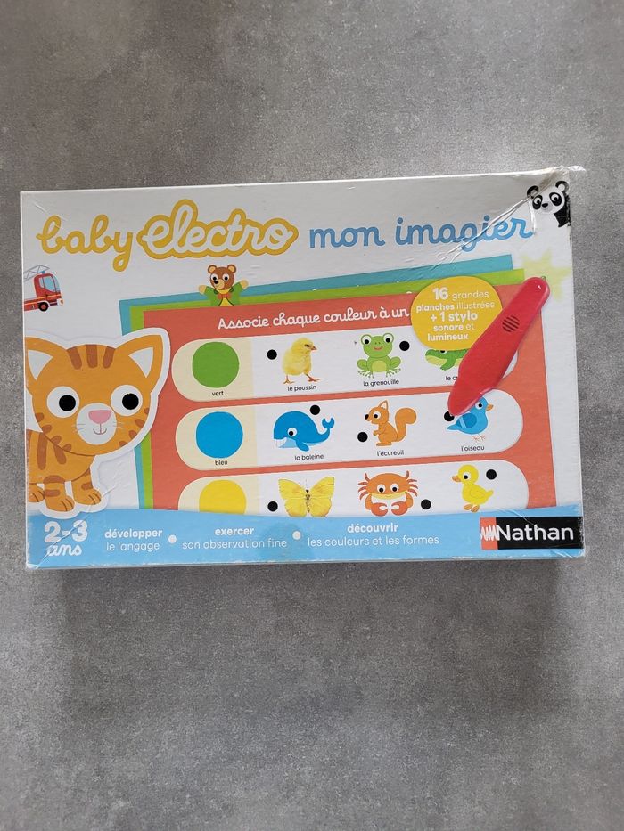 Baby electro mon imagier