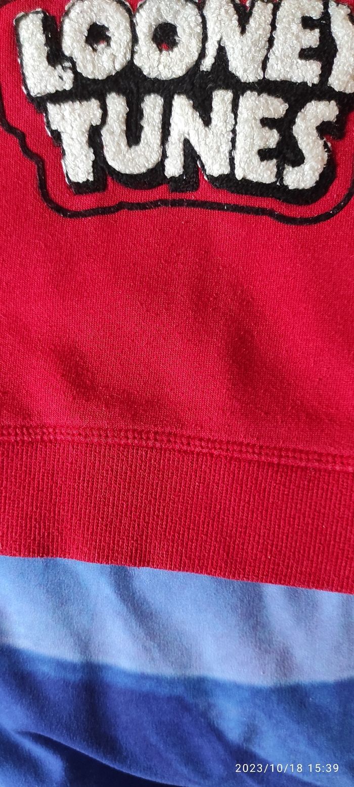 Lot 2 sweats Looney Tunes 6 ans - photo numéro 8