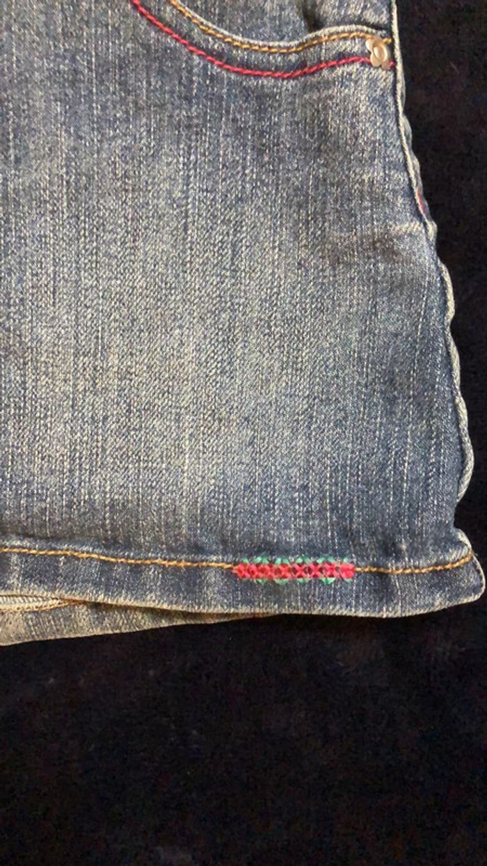 Mini jupe en jean 4 ans - photo numéro 4
